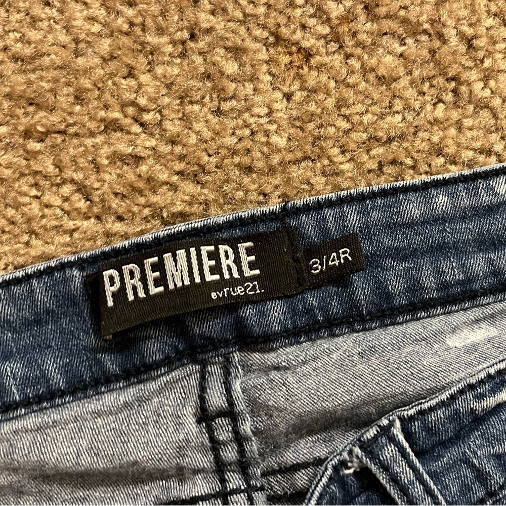 Premier by rue 21 acid wash jeans